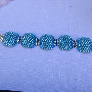 Seed bead bracelet  7inch